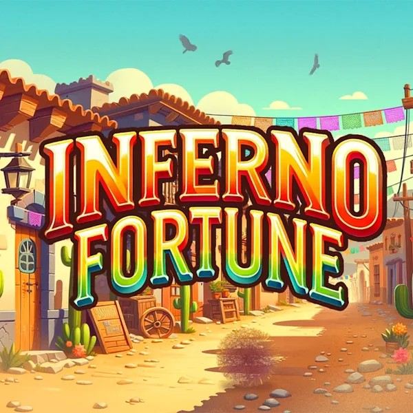 Logo of Inferno Fortune from Atomic Slot Lab at Donbet Casino