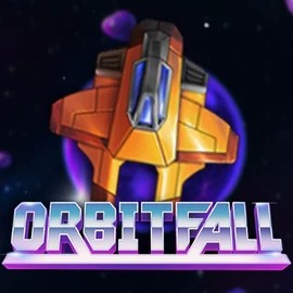 Orbitfall slot logo by ELK Studios at Donbet CasinoOrbitfall