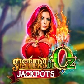 Sisters Of Oz Jackpots logo by Triple Edge Studios at Donbet CasinoSisters Of Oz Jackpots