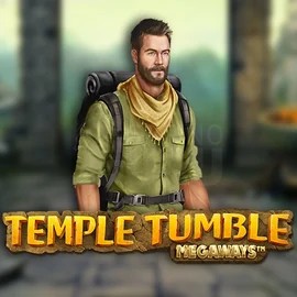 Temple Tumble Megaways slot logo by Relax Gaming at Donbet CasinoTemple Tumble Megaways